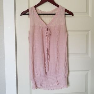 Faded Pink Tank Top